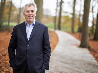 Peter Blom, consejero delegado de Triodos, fotografiado en la ciudad holandesa de Utrech el pasado noviembre.