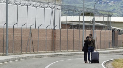 Exterior de la prisión militar de Alcalá de Henares (Madrid)