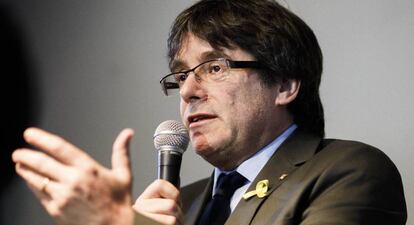 Carles Puigdemont en Berlín.