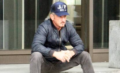 Sean Penn, en Estambul, el miércoles.