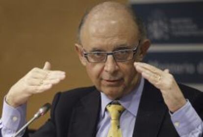 El ministro de Hacienda, Crist&oacute;bal Montoro.