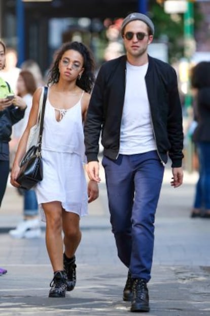 La cantante y su pareja, el actor de la saga Crepúsculo, por las calles de Nueva York.