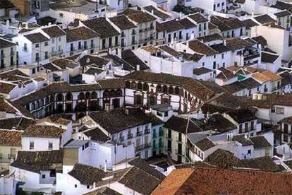 La plaza ochavada de Archidona,  con su peculiar diseño octogonal, es la más significativa obra del XVIII en la localidad malagueña.