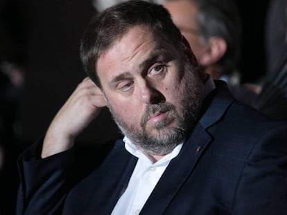 Oriol Junqueras, en una imatge d'arxiu del 2017.