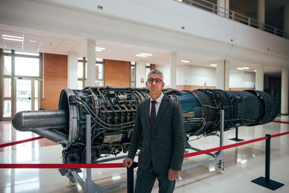 Joaquín Barreiro, director de la Escuela de Ingeniería Aeronáutica de la Universidad de León.