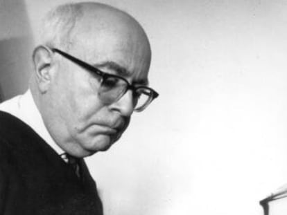 El fil&ograve;sof i music&ograve;leg Theodor W. Adorno.