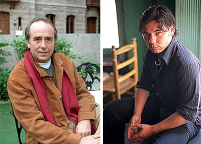 Joan Manuel Serrat y Miguel Poveda.