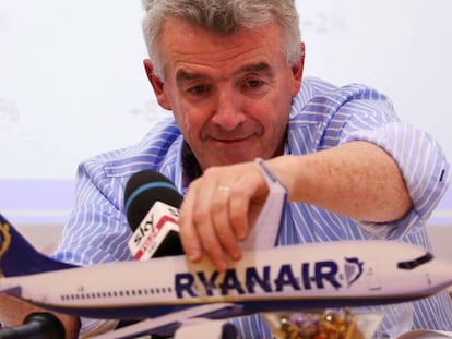 El consejero delegado del grupo Ryanair, Michael O'Leary.