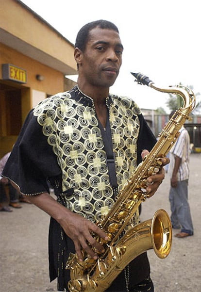 El músico nigeriano Femi Kuti.
