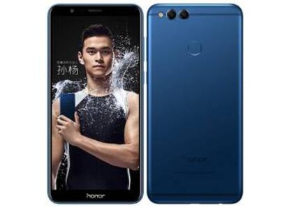 El Honor 7X tiene cámara dual trasera de 16+2 megapíxeles.