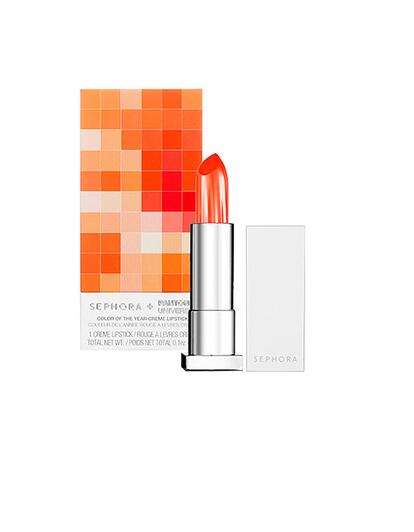 Sephora ha elegido el Tangerine como el color de este año. De momento en Estados Unidos está agotado. (8 euros)