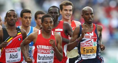 Farah encabeza a los finalistas del 5.000m.