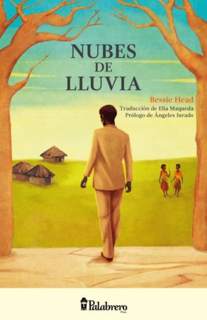 Portada del libro 'Nubes de lluvia', de Bessie head, elaborada por Lidya Mba.