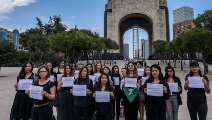 As mulheres da redação do México.