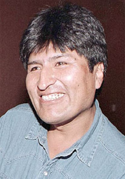 Evo Morales.