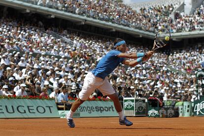Nadal y Federer se han enfrentado cuatro veces en la arcilla de París; en la final de 2008 el mallorquín solo cedió cuatro juegos y arrasó