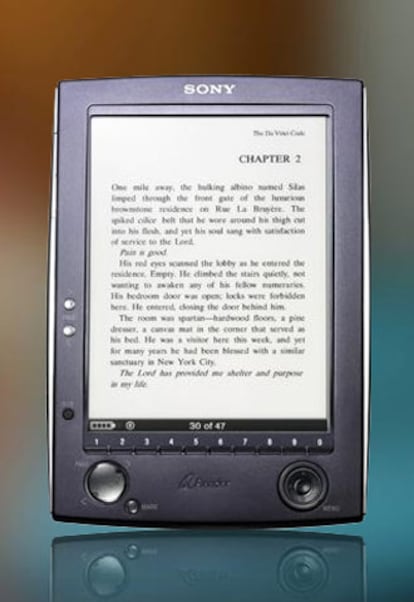 El Sony Reader.