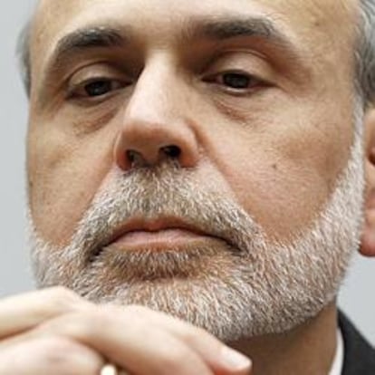 Ben Bernanke durante una comparecencia en julio