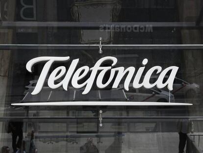 Sede de Telefónica en Gran Vía, en Madrid. 