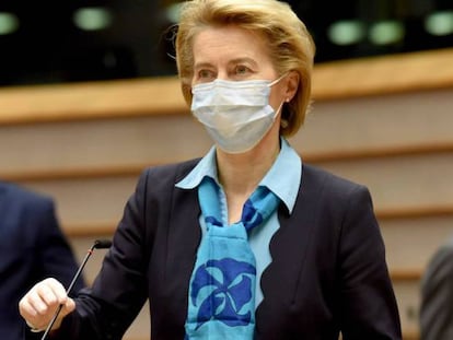 La presidenta de la Comisión Europea, Ursula von der Leyen.