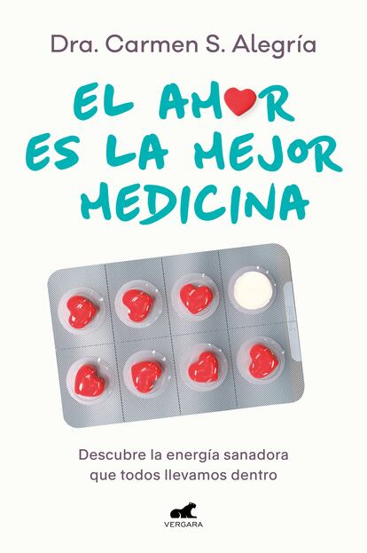 Portada del libro 'El amor es la mejor medicina', de Carmen Sánchez Alegría.