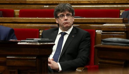 El president Carles Puigdemont.