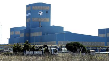 La planta de Galmed, en Sagunto, en la actualidad. 