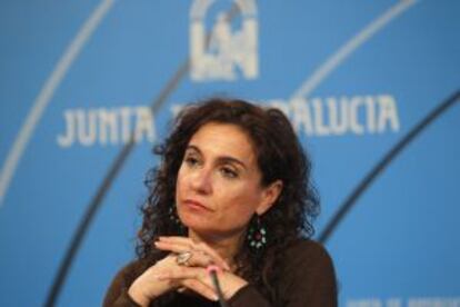 La consejera de Salud, María Jesús Montero.