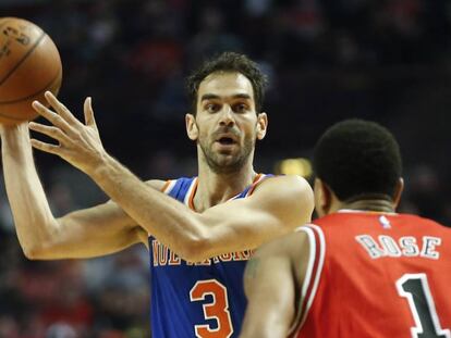 Calder&oacute;n durante un partido en Chicago, en marzo de 2016.