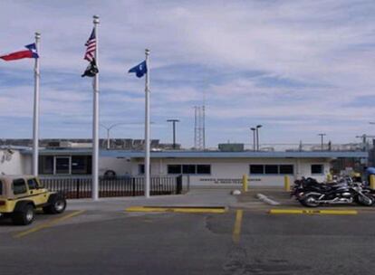 Centro de Detención y Procesamiento de El Paso (Texas) donde estuvo detenido Robert Fortea.