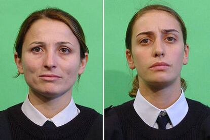 Silvia Nogaledo (a la izquierda) y Aurora Rodríguez, las dos agentes de policía asesinadas.