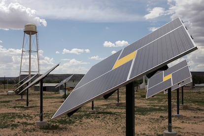 Una planta solar en Algodones (Nuevo México, EE UU).