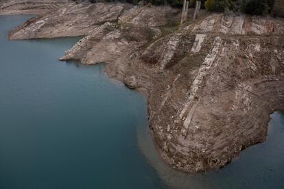 El embalse de La Baells en las inmediaciones de Berga (Barcelona), en una imagen de archivo.