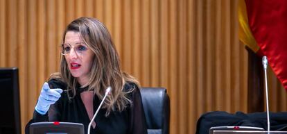 La ministra de Trabajo y Economía Social, Yolanda Díaz