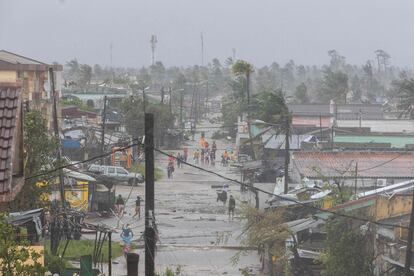 Esta fotografía tomada por Unicef el pasado 12 de marzo, muestra una vista general de la ciudad mozambiqueña de Quelimane, tras el paso del ciclón Freddy. 