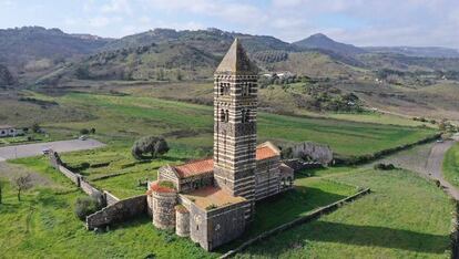 La basílica de Saccargia (Cerdeña).