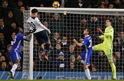 Segundo gol de Dele Alli al Chelsea.