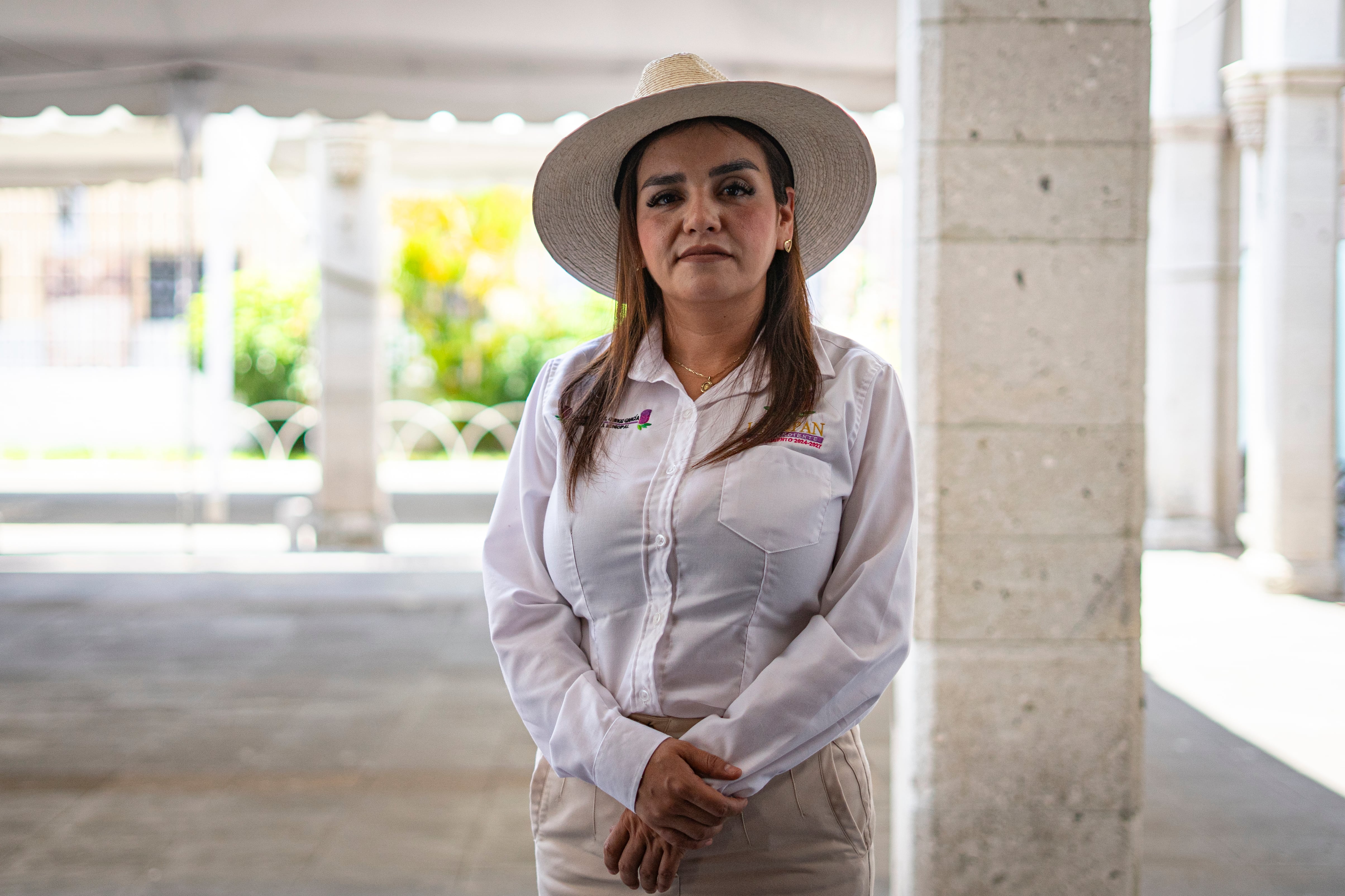Grecia Quiróz en. Ayuntamiento de Uruapan.