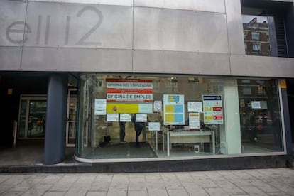 Oficina de Empleo ubicada en Madrid.