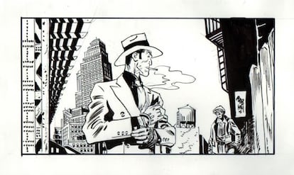 Dibujo original de 'Torpedo 1936'.