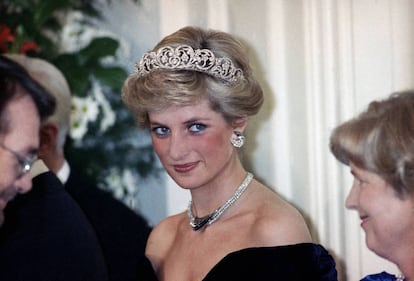 Lady Di at an event in Bonn in 1987.