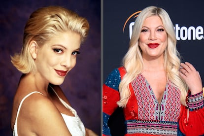 Donna – Tori Spelling

La intérprete ha sido más noticia en los últimos tiempos por su adicción a las operaciones estéticas que por su trabajo. Madre de cinco hijos, en un programa de televisión confesó (con un detector de mentiras) que el desenfreno sexual y el consumo de drogas era una rutina habitual durante la grabación del drama adolescente.

¿Estará en el regreso?: Sí, de hecho, fue una de las primeras en desvelar la posible reunión.