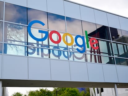 Entradas de las oficinas de Google en California el pasado marzo.