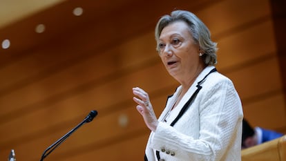 La senadora popular Luisa Fernanda Rudi, presidenta de la Comisión General de las Comunidades Autónomas.