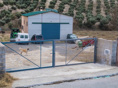 Finca en Jayena (Granada) donde un hombre de 40 años murió este lunes tras recibir varios disparos de escopeta presuntamente por dos hombres que ya han sido detenidos por la Guardia Civil.