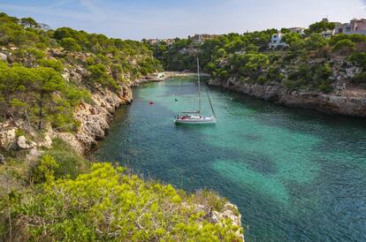 Cala Pi, en Lluchmajor (Mallorca).