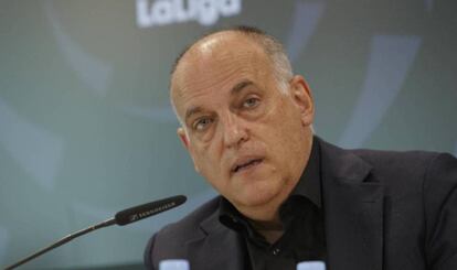 Javier Tebas, presidente de LaLiga