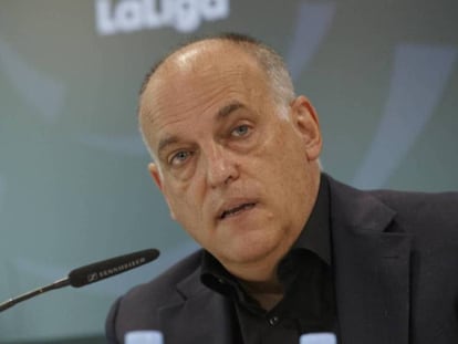 Javier Tebas, presidente de LaLiga