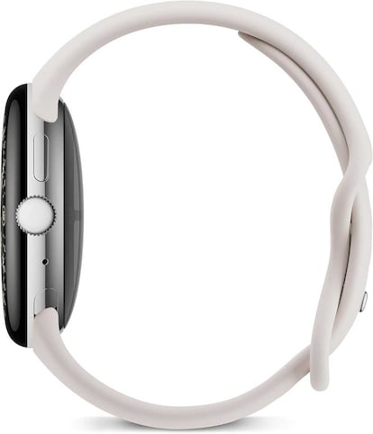 Corona de un smartwatch Pixel Watch