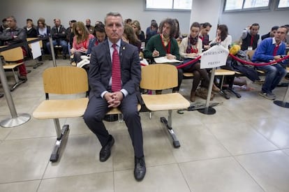 Jos&eacute; Ortega Cano, pictured at an earlier date during his trial in Seville.